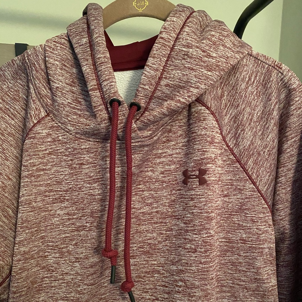 Under Armour Storm Hoodie New Without Tags Maroon - Picture 4 of 9